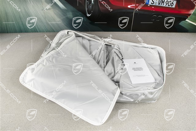 Pokrowiec na zewnątrz, z herbem Porsche, Carrera