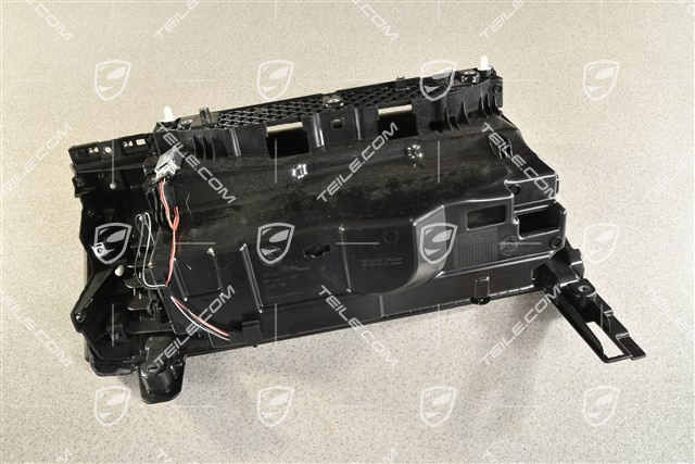 Glove compartment, complete, Alcantara