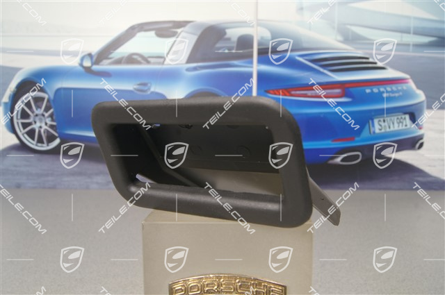 Seat belt cover / trim / rosette, Targa, L=R