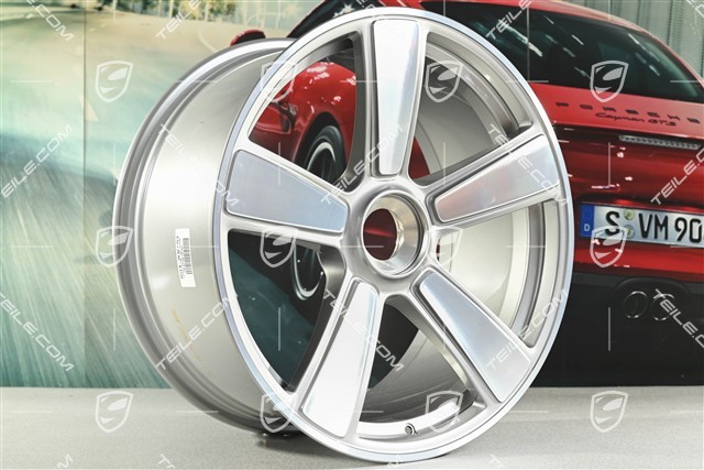 20" Sport Classic Felge,  9J x 20 ET44, Platinum Silber Metallic