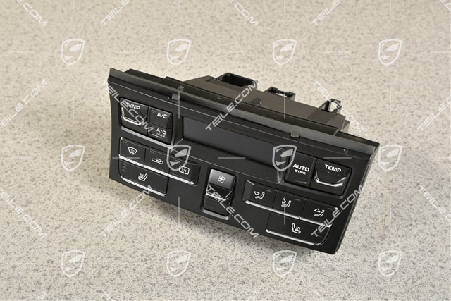 Bedienteil Klimaanlage,  beheizbar Sitze