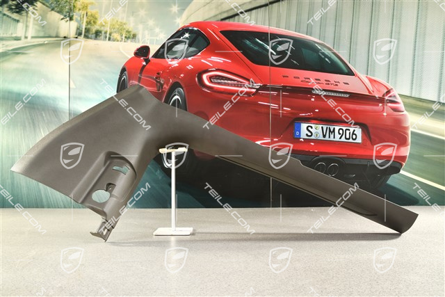 Verkleidung von A-Säule, Unterteil, Achatgrau, L