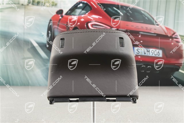 Schaltergehäuse, Oberteil, Leder, Espresso