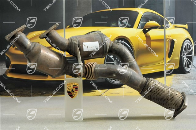 Catalytic converter, front, V6 3.2L Catalytic converter, front, V6 3.2L