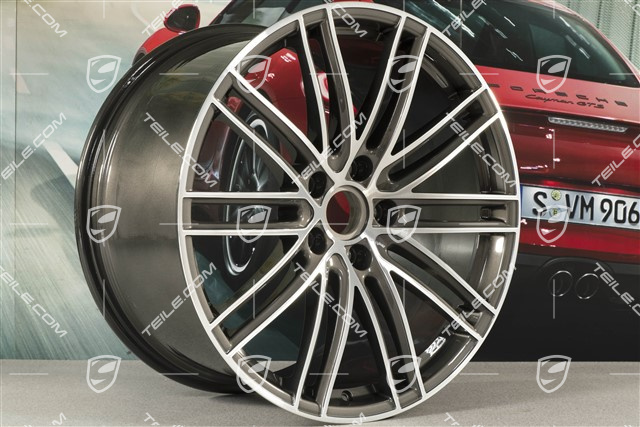 21" Komplet felg Turbo IV, 9,5J x 21 ET71 + 11,5J x 21 ET69