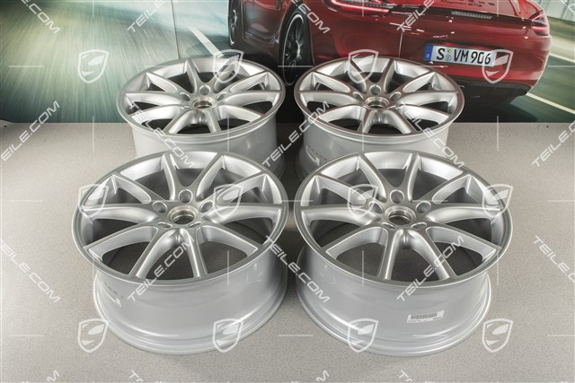 20" Cayenne COUPE Design Felgensatz, 10,5J x 20 ET55 + 9J x 20 ET50