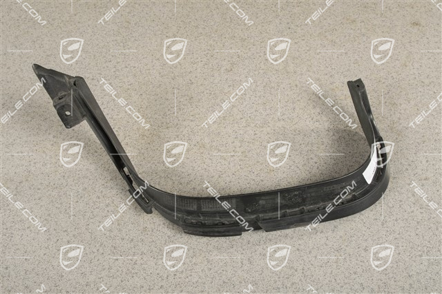 Tail pipe cover trim, Black matte, C2 / C4, L