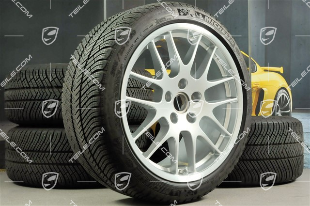 20-inch RS Spyder winter wheel set, wheels: 9,5J x 20 ET65 + 10,5J x 20 ET65 + NEW Michelin Pilot Alpin 4 winter tyres, 255/40 R20 + 285/35 R20, with TPM