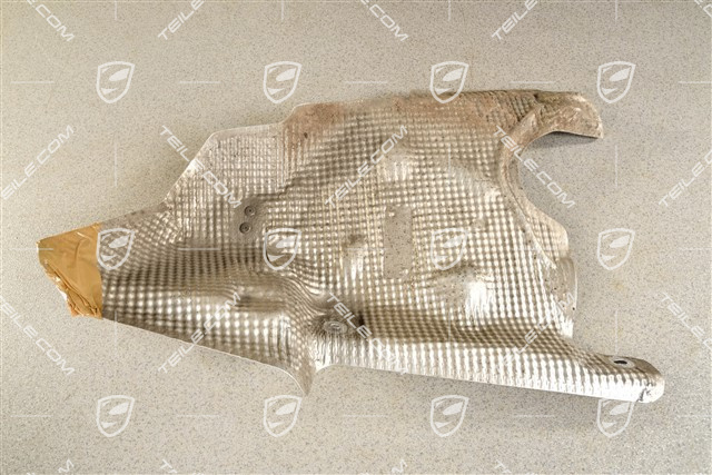 Heat protection / shield, lateral, C2 / C4 / GTS, R