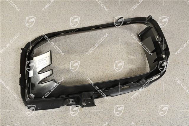 Turbo Sport Design, Front bumper, side ventilation grille, Black matte, R