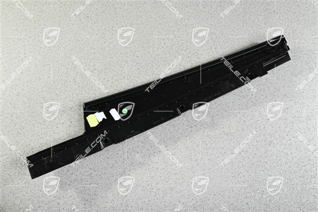 Coupe, B-pillar outer cover, Front, Black, L