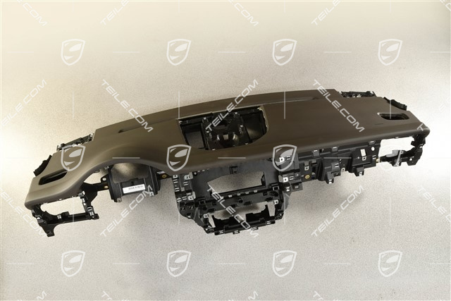 Schalttafelverkleidung, Oberteil, Kunsteder, Achatgrau