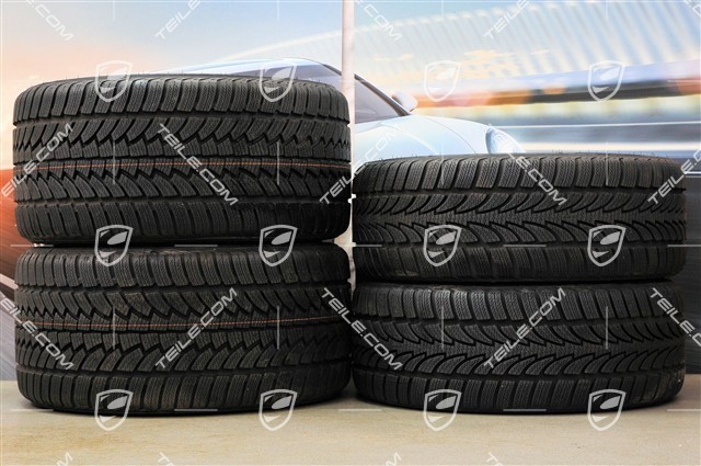 19" Komplet kół zimowych Carrera S II, felgi 8J x 19 ET57 + 11J x 19 ET 51 + NOWE opony zimowe 235/35 R19 + 295/30 R19, czujniki RDK 433MHz