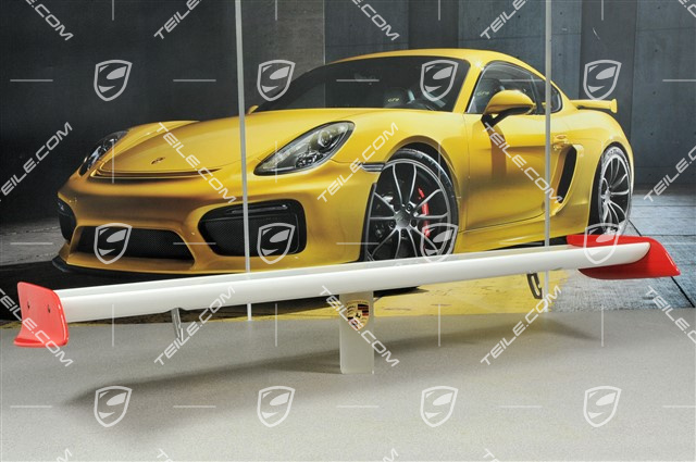 GT3 RS Spoiler tylny, skrzydło (bez maski tylnej), komplet, zawiera części boczne L+R, model 2004