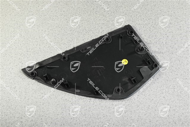 Schalttafelverkleidung Blende, seitlich, Schwarz, R