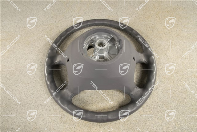 Lenkrad, 4-Speichen, Leder, "space" grau