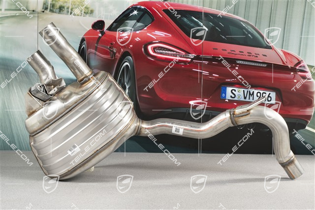 Tłumik końcowy, Panamera Diesel, R