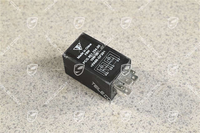 Double relay oil cooler blower