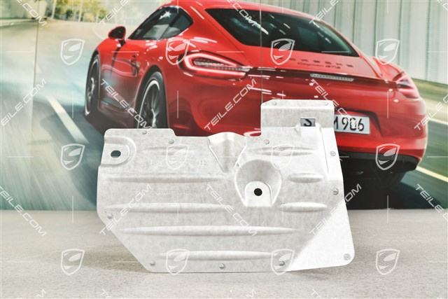 Heat shield, Valve cover, Turbo, L