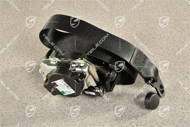 Coupe / Targa, Safety seat belt, Black, USA, R