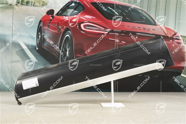 Leiste, Tür, Hinten, Aluminium-pakiet Schwarz, R