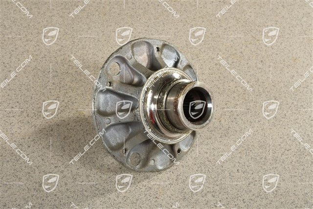 Wheel hub for central wheel lock, rear axle, L=R