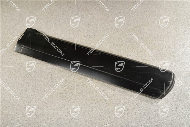 Leiste, Tür, Hinten, Aluminium-pakiet Schwarz, (mit Aerokit, mit Schwellerblende), R