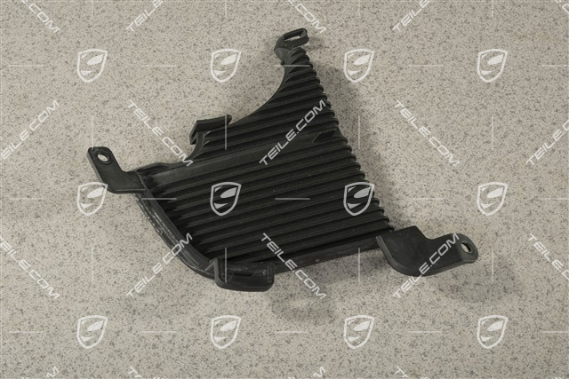 Blenda / osłona wlotu powietrza, boczna, PDC, czarny mat, R