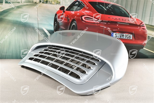 Heckspoiler Turbo S, inkl. hintere Haube (Motordeckel), komplett mit beide Gitter und alle Kleinteile