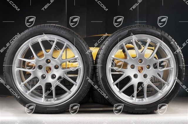 20-inch RS Spyder winter wheel set, wheels: 9,5J x 20 ET65 + 10,5J x 20 ET65 + Pirelli winter tyres 255/40 R20 + 285/35 R20 + TPM sensors