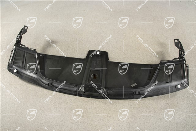 Blende Schlossträger / Schlossabdeckung, Schwarz