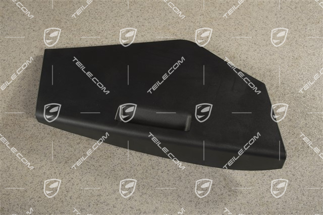 Klapka przestrzeni bagażowej, czarny mat