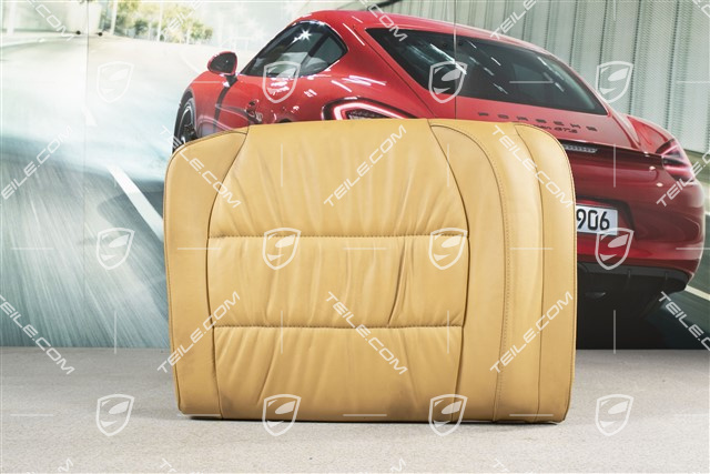 Notsitzrückenlehne, Raffleder, savannabeige, Cabrio, R