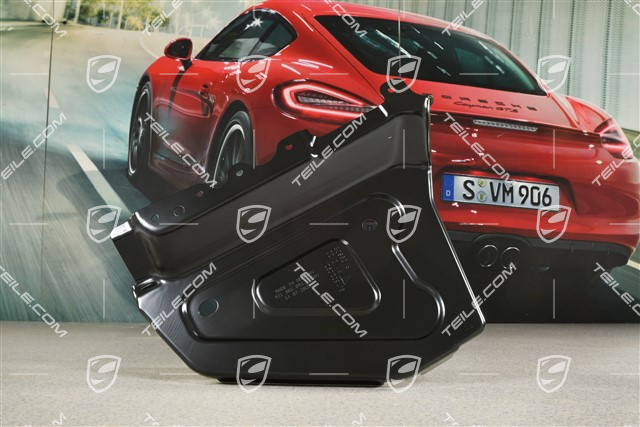 Bottom plate, lateral, metal sheet, side, R