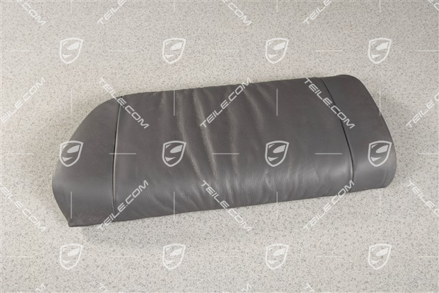 Lordosenstütze / Mittelteil, Raffleder, Spacegrau, Cabrio, R