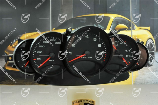 Instrument cluster, C4, 6-speed manual gearbox Instrument cluster, C4, 6-speed manual gearbox