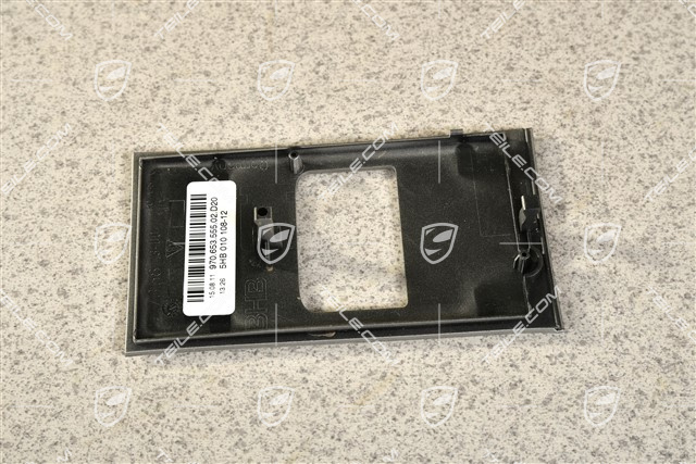 Trim for switch centre console, rear, Business package, Silver Grey