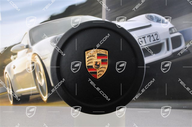 Airbag, leather, black