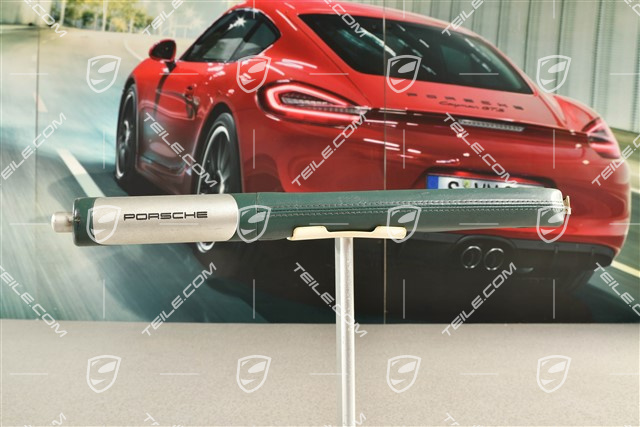 Handbremshebel, Leder, Cedargrün