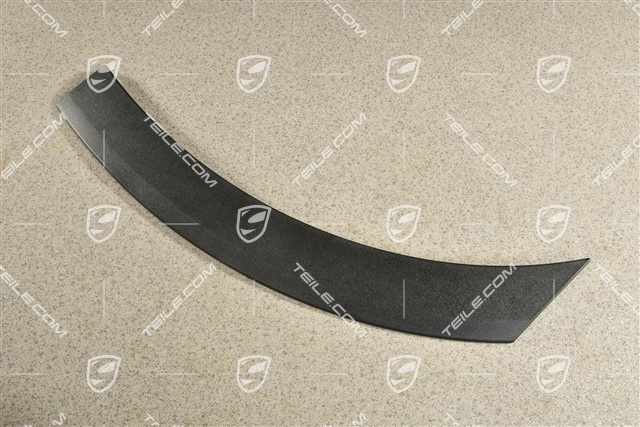 Radabdeckung, Kotflügel, Vorne, Satinschwarz, R