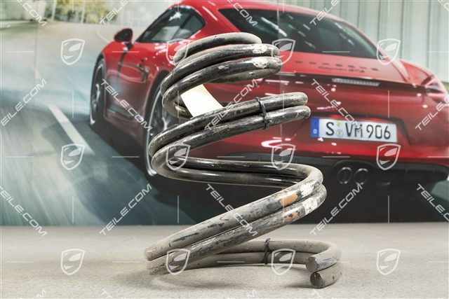 Schraubenfeder, Coupe, Braun/Weiss, Satz