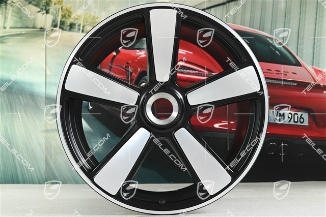 21" Sport Classic wheel rim, 12J x 21 ET63, black satin matt