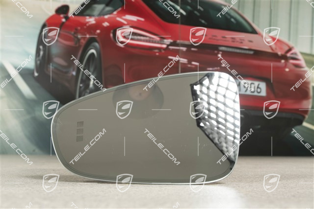 Spiegelglas, Konvex, Automatisch Abblendbar, Spurwechselassistent, LL/L