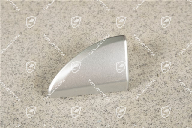 Dekor / listwa ozdobna kokpitu, LHD, środkowa, Galvano Silver