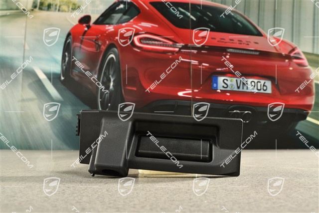 Tastschalter mit Kamera und Spritzdüse, Heckklappe