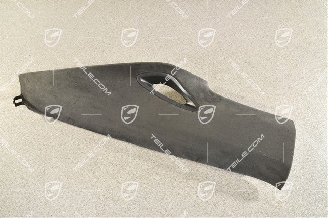 Verkleidung von C-Säule, Alcantara, Schwarz, R