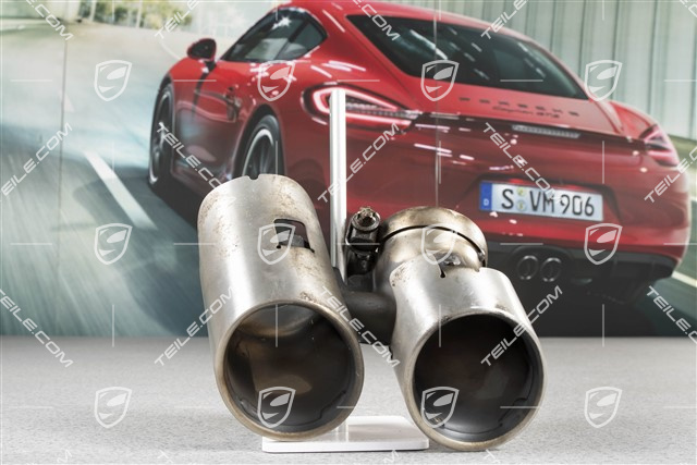 Endrohr, rund, Carrera 2S/4S, L