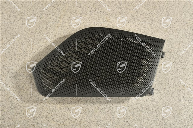 Türverkleidung, Lautsprecherblende, Schwarz, L