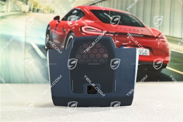 Dashboard centre cover for speaker, Yachting Blue
