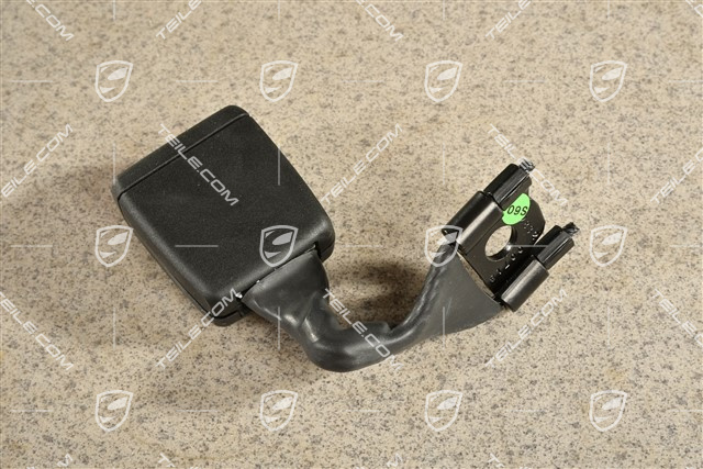 Seat-belt receptacle, rear, center